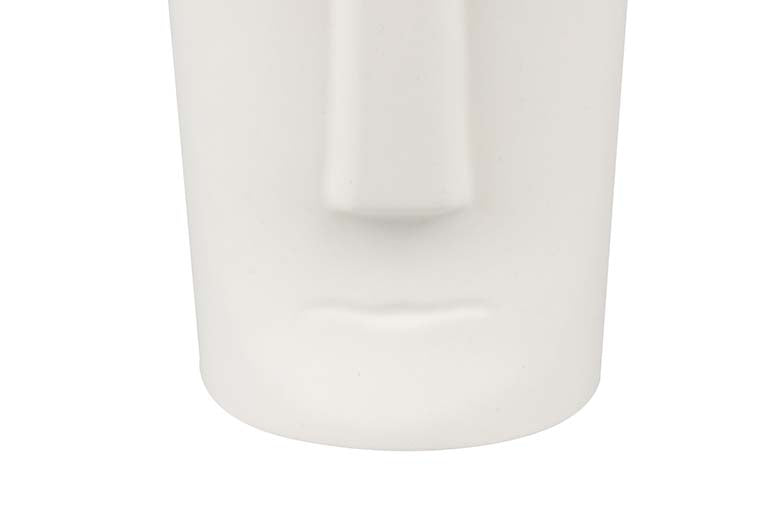 Céramique blanche Florero 20x14x30 cm