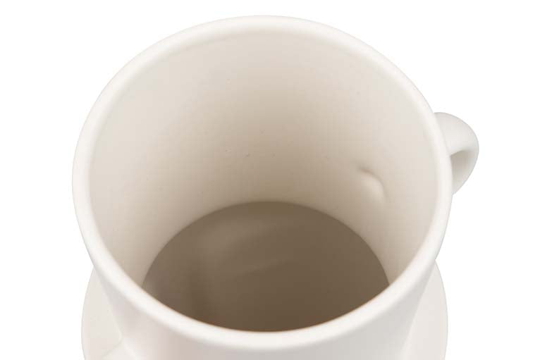 Céramique blanche Florero 20x14x30 cm