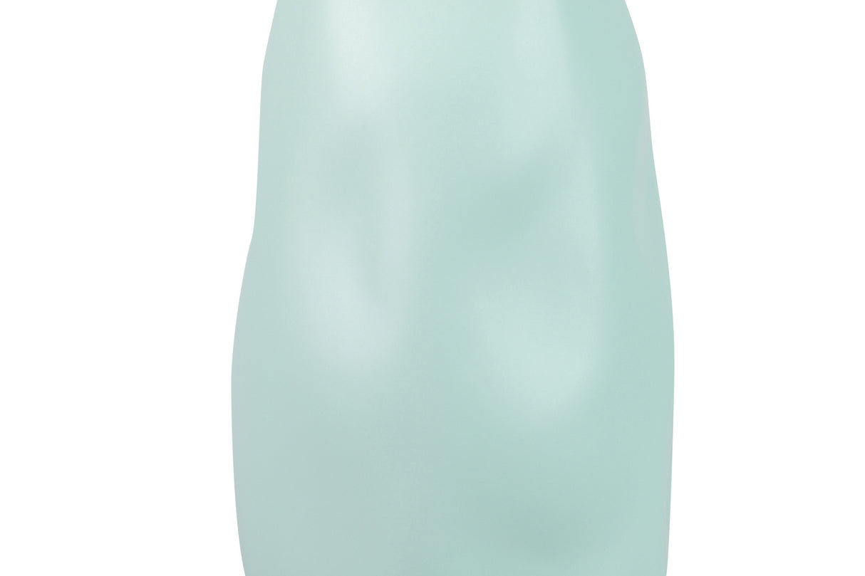 Vase bleu en céramique Turquoise Mate 16x16x30 cm