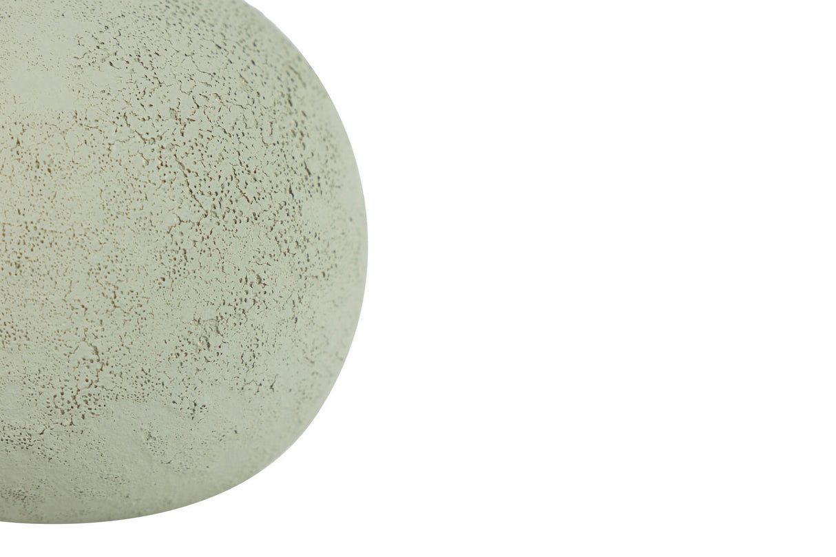 Baule en céramique verte 9x9x8 cm