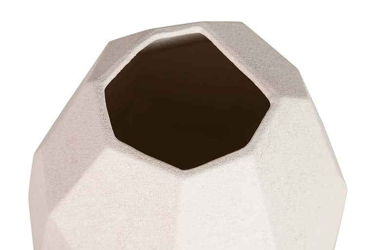 Vase ceramico Biege 27x27x48 cm