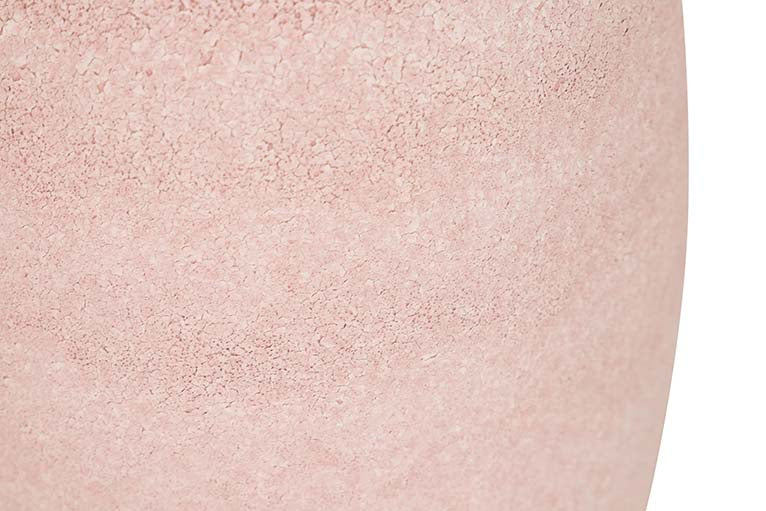 Vase en céramique rose 21x21x40 cm