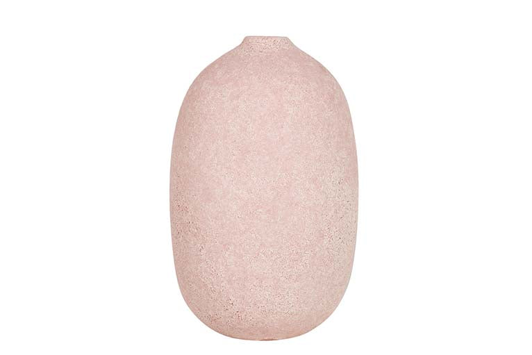 Rosa Keramik Florero 17x17x27 cm