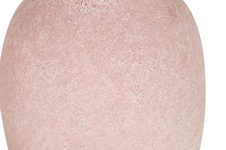 Rosa Keramik Florero 17x17x27 cm