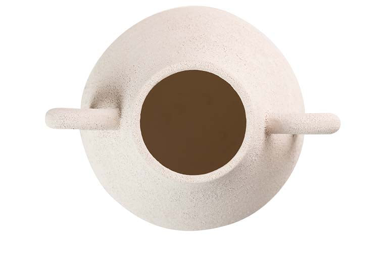 Floe beige in ceramica 20x17x22 cm