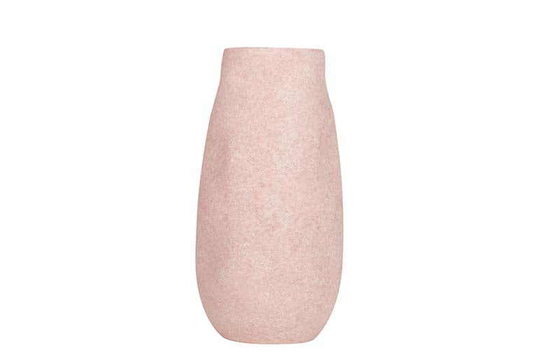 Vaso ceramico rosa 15x15x31 cm