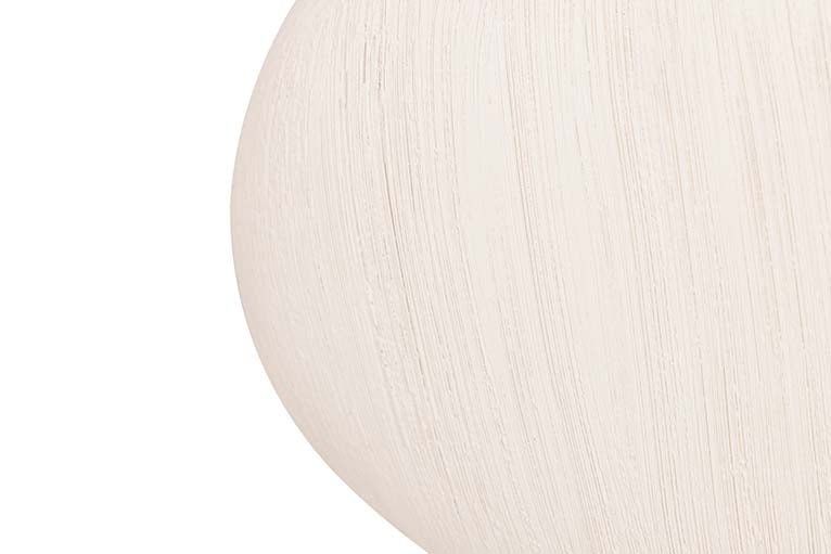 Floe de cerâmica bege 33x21x9 cm