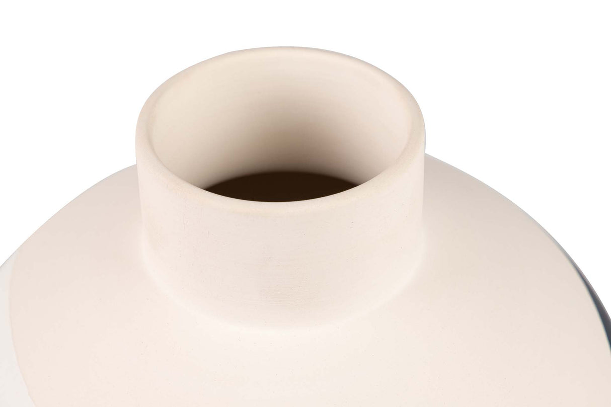 Blau weißer Keramik Florer 24x24x26 cm