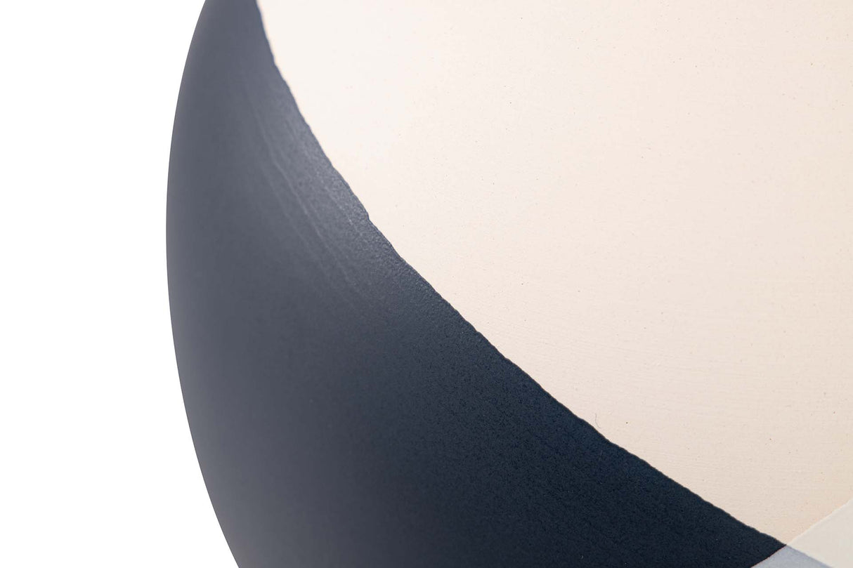 Blau weißer Keramik Florer 24x24x26 cm