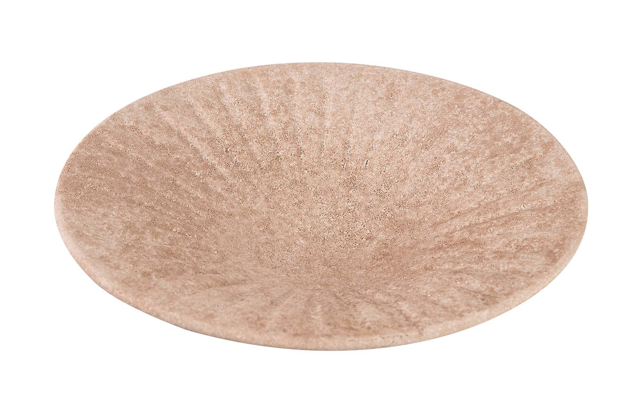 Centre de céramique brun 38x38x8 cm