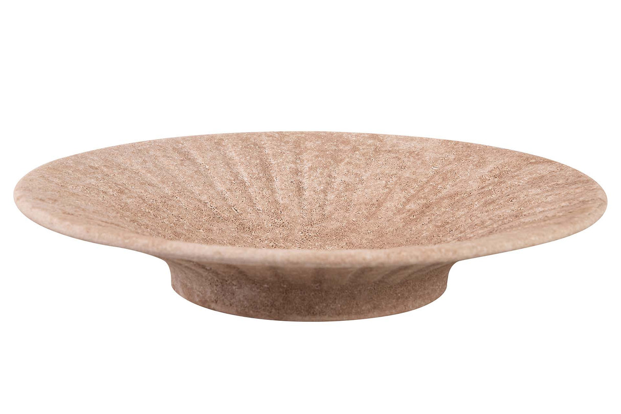 Centre de céramique brun 38x38x8 cm