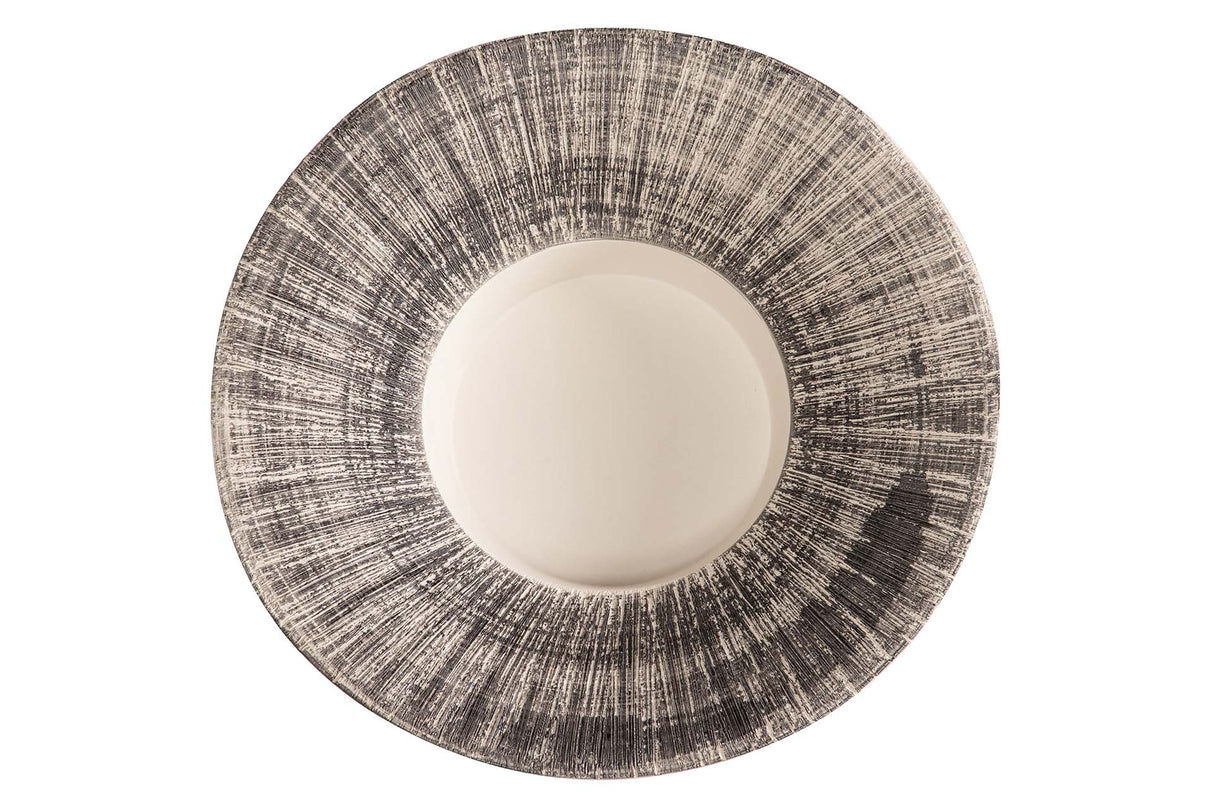 Centre de céramique brun 35x35x10 cm