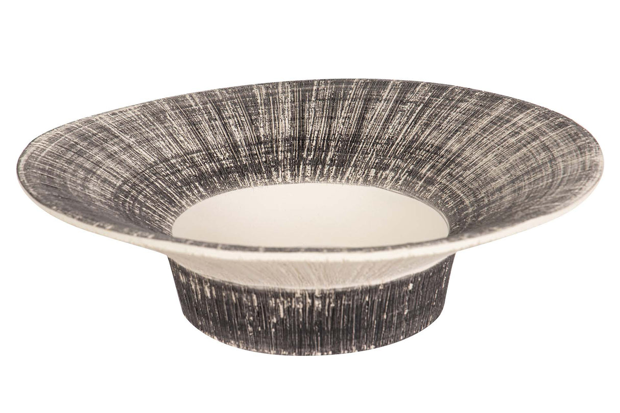 Centre de céramique brun 35x35x10 cm