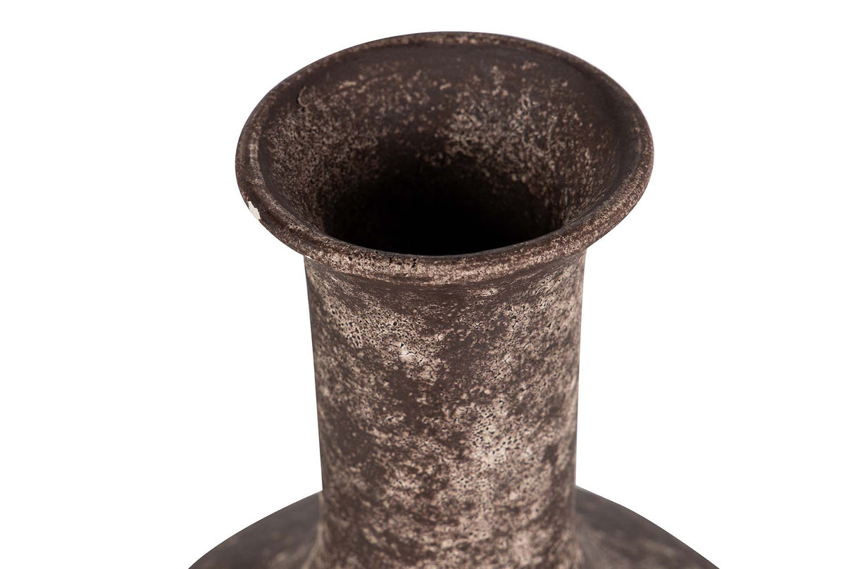 Ceramica Marron Flut 22x22x35 cm