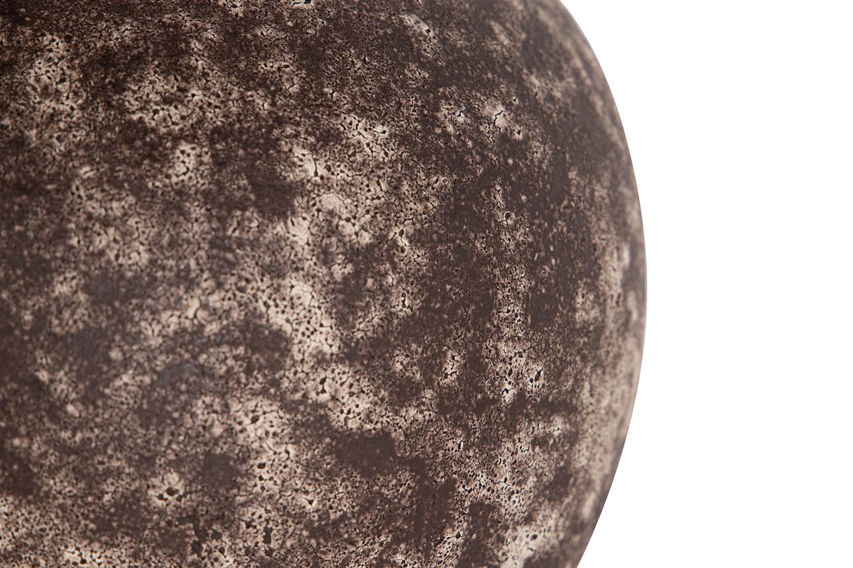 Ceramica Marron Flut 22x22x35 cm