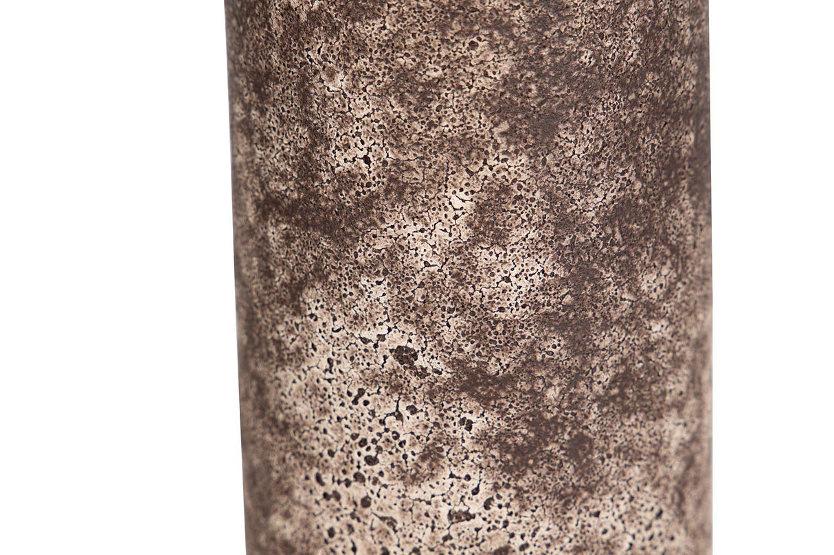 Ceramica Marron 8x8x45 cm Vase