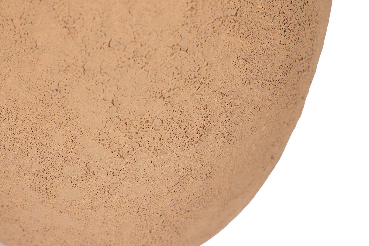 JARRON CERAMICA MARRON 21x21x28 CM