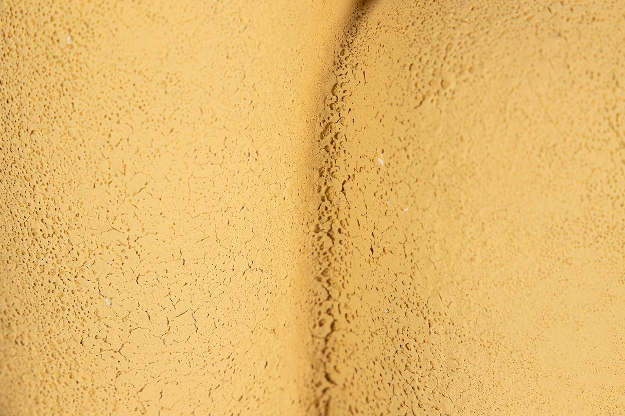 Gelbe Keramikvase 16x16x29 cm