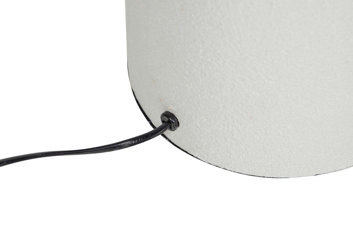 LAMPARA DE PIE METAL BLANCO 50x50x161 CM