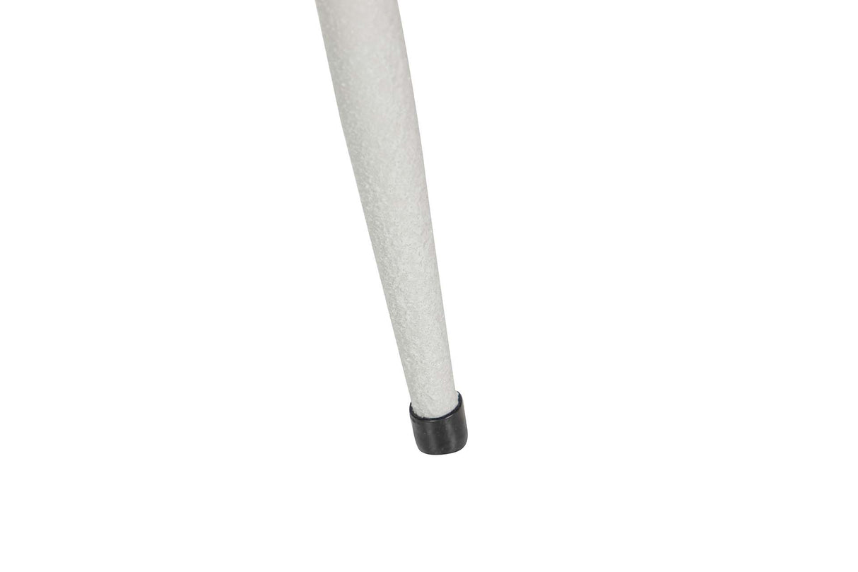 PLANTERO METAL BLANCO 20x20x50 CM