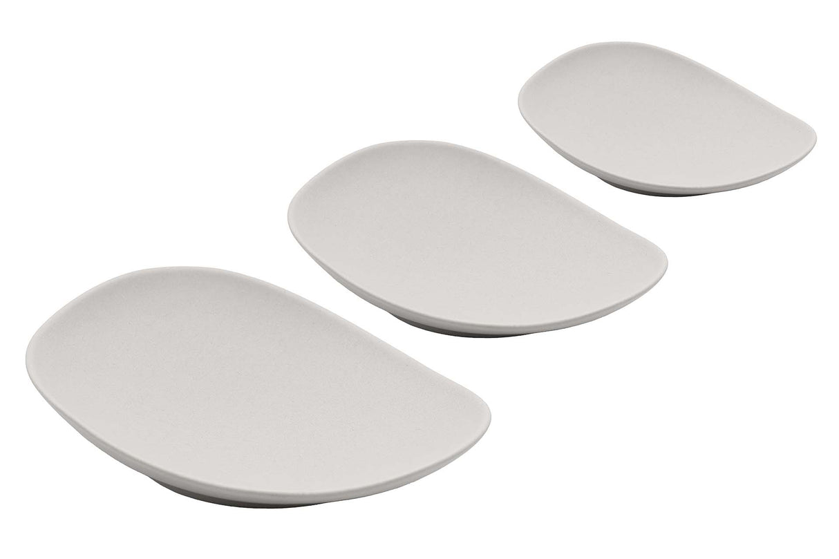 SET 3 CENTROS DE MESA 32x28x7 28x23x5 23x18x4 CM