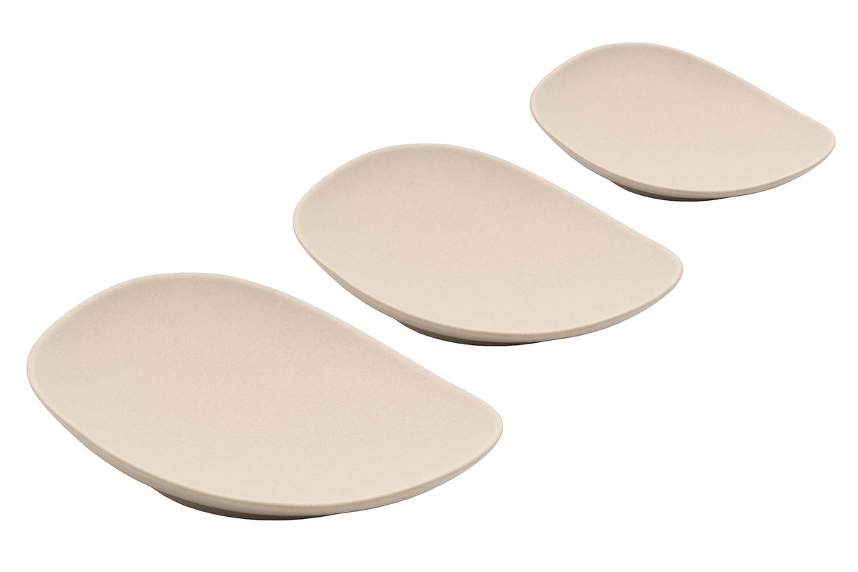 SET 3 CENTROS DE MESA 32x28x7 28x23x5 23x18x4 CM