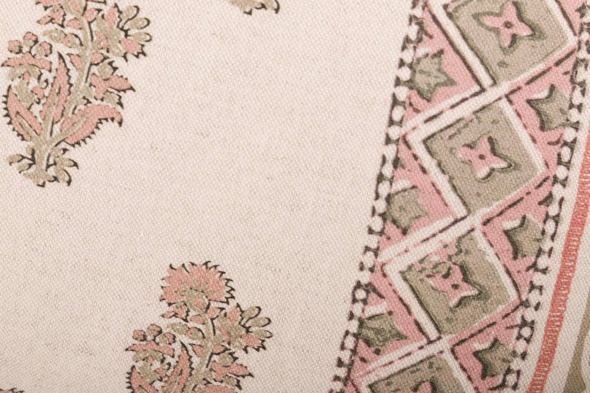 COJIN LINO FLORES 45x30 CM