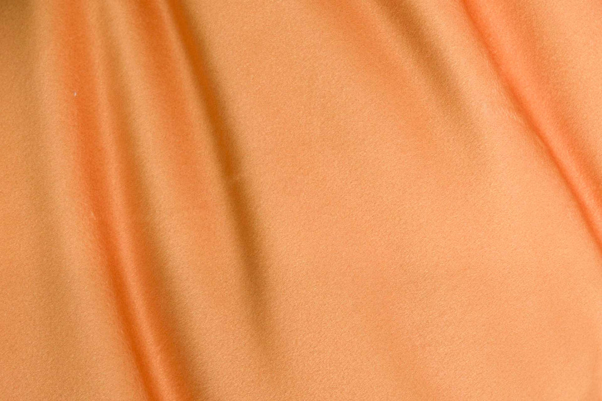 Coussin velours orange 45x45 cm