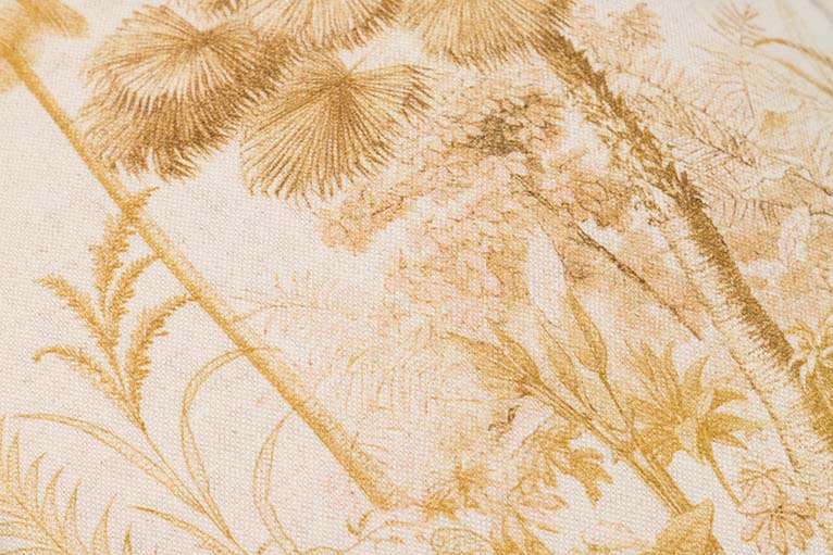 Gelbe Palmeras Lino Palmeras 45x13x45 cm