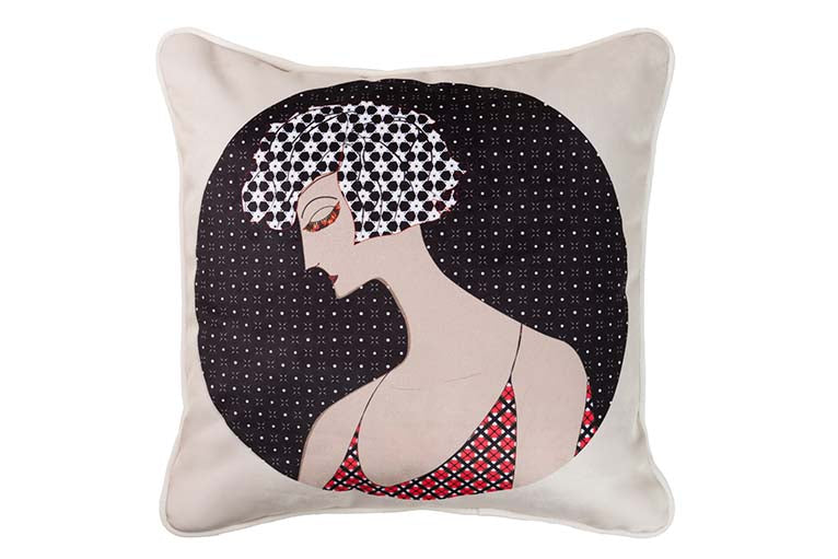 Cojin Velvet Lady 45x13x45 cm