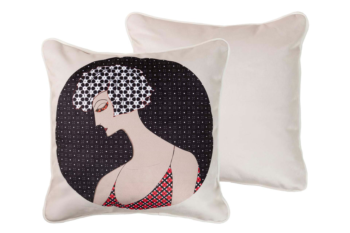 Cojin Velvet Lady 45x13x45 cm