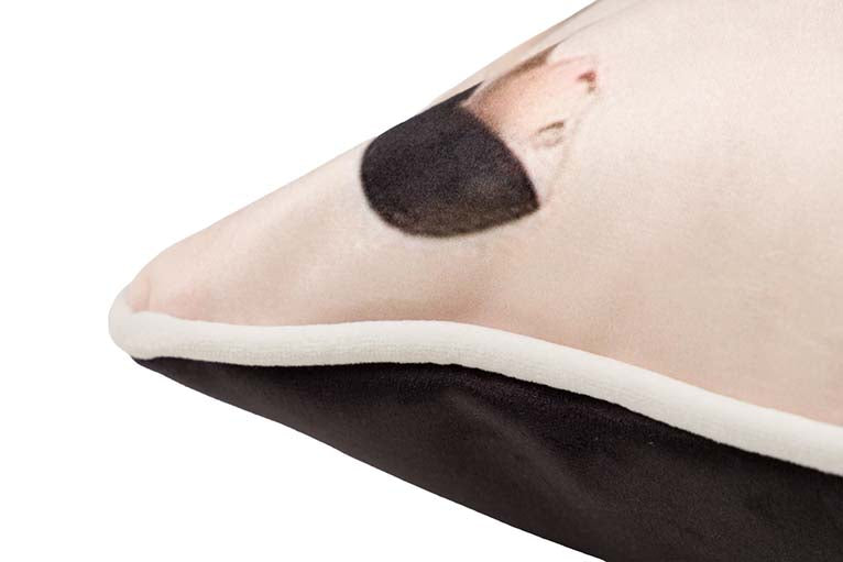 Samtkissen Lady 45x13x45 cm