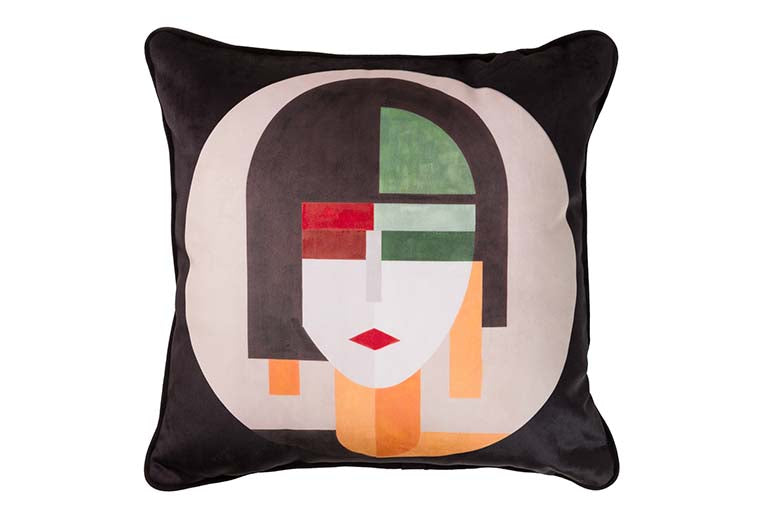 Samtkissen Lady 45x13x45 cm