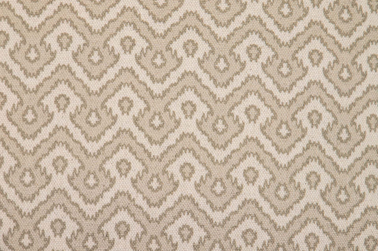 Lin géométrique brun 45x13x45 cm