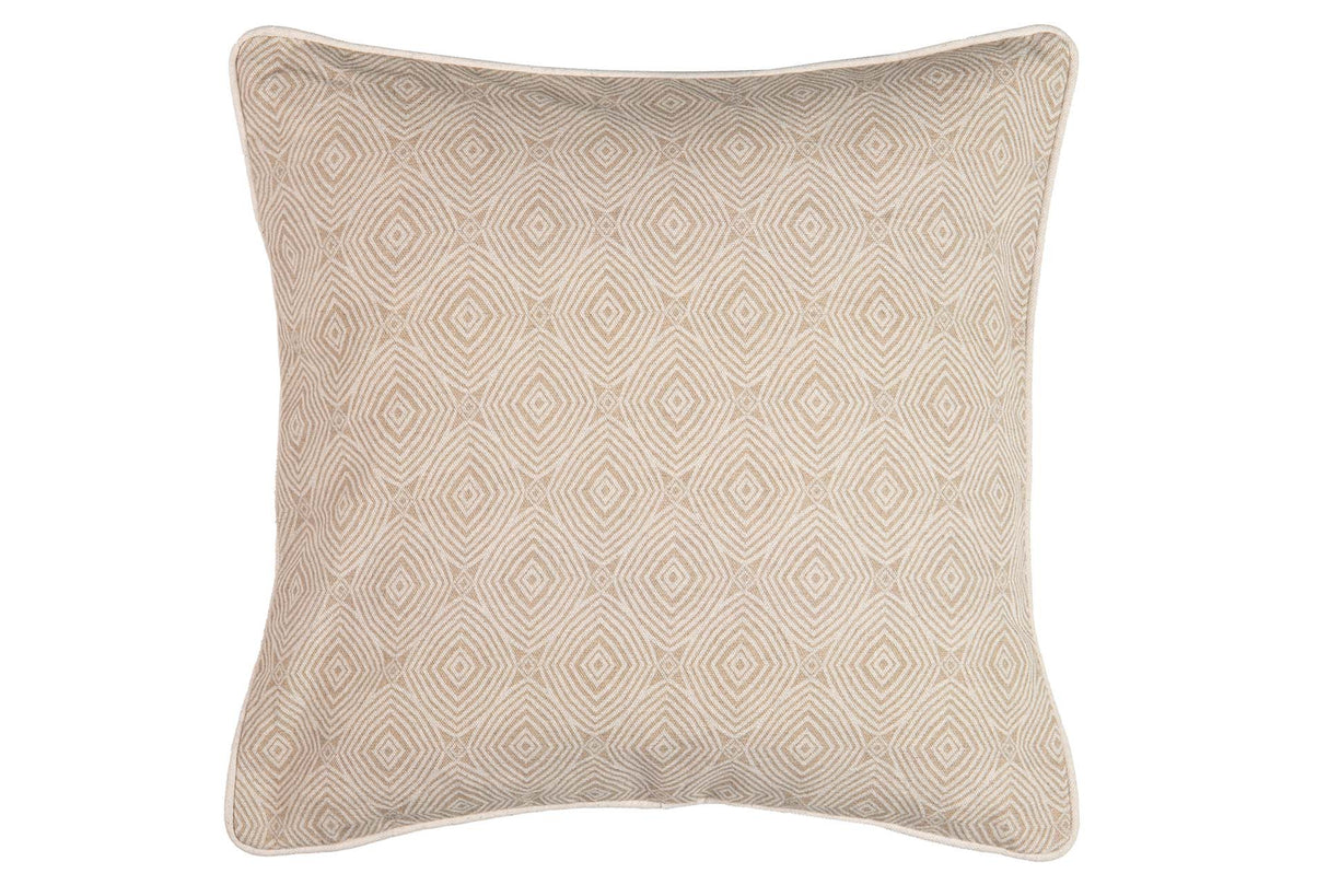 Braune geometrische Leinen 45x13x45 cm