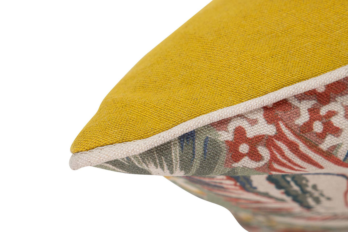 Cojin Lino Garzas 45x13x45 cm