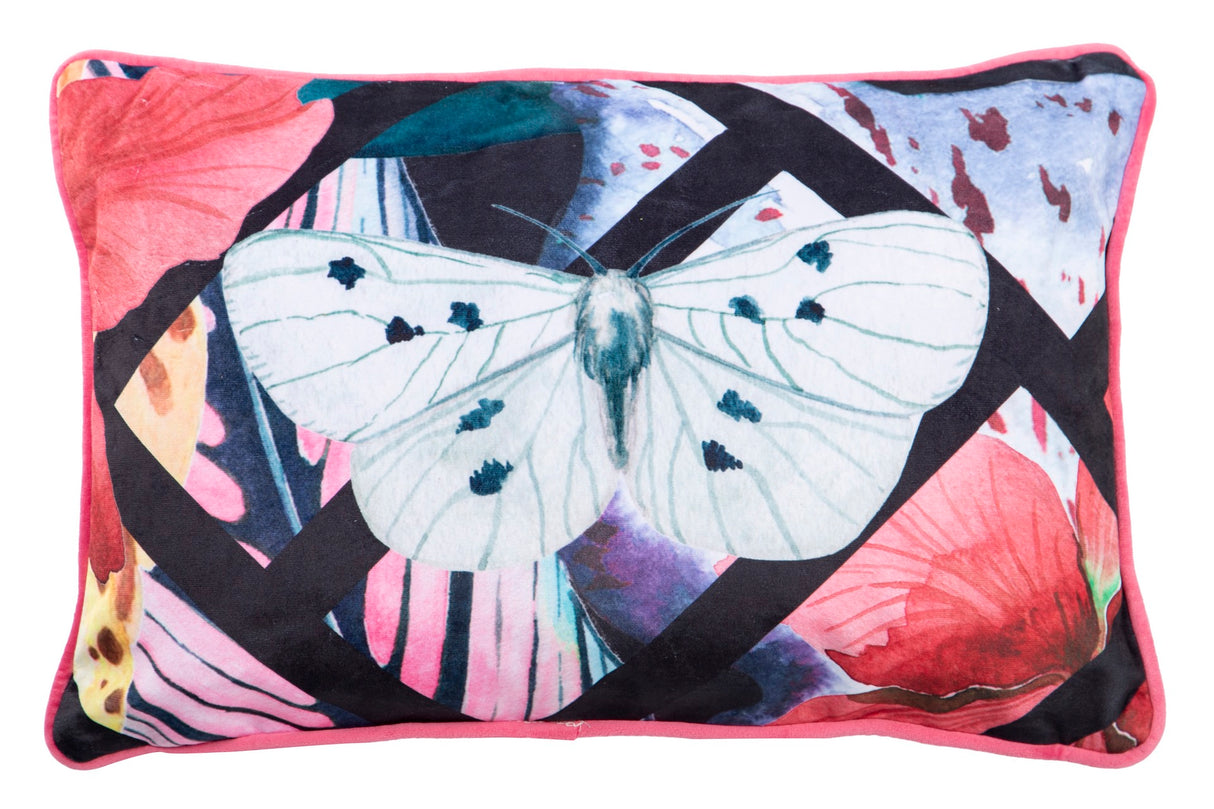 Cojin Butterfly Costa Velvet 45x13x30 cm