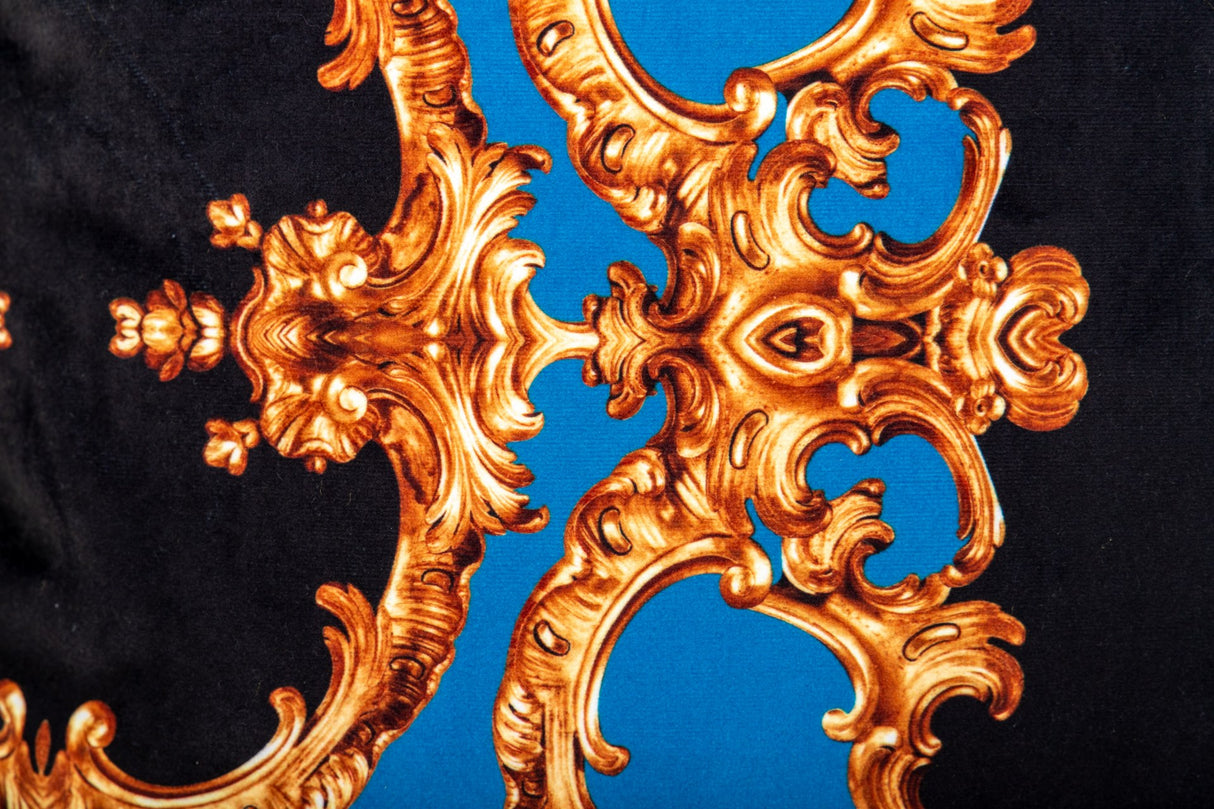 Cojin Neobarroco Correntes Velvet 60x13x45 cm