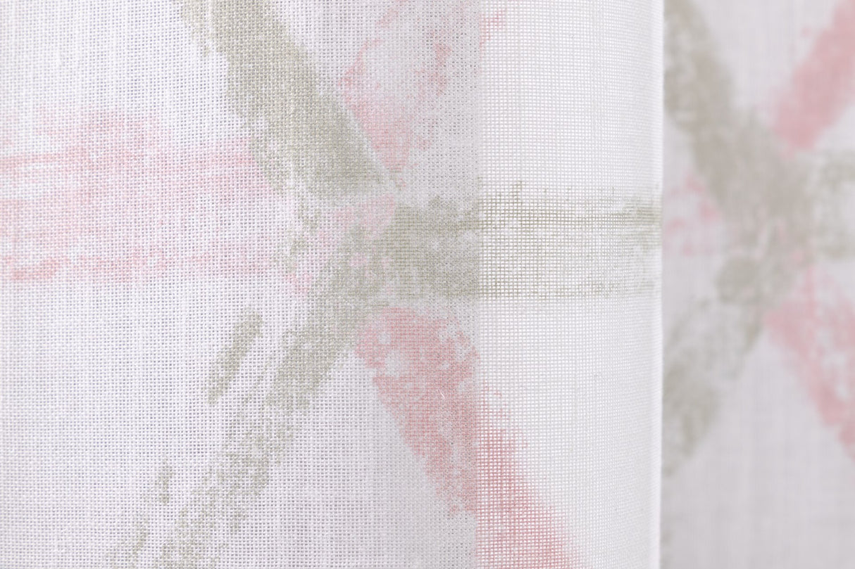 Lino Lidia Black Geometrische Formen 140x270 cm