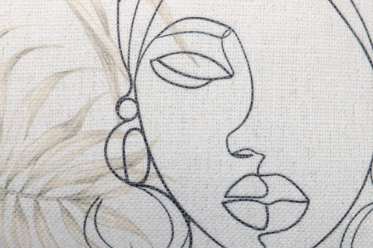 Cojin Woman Geometrische Formen 45x13x30 cm