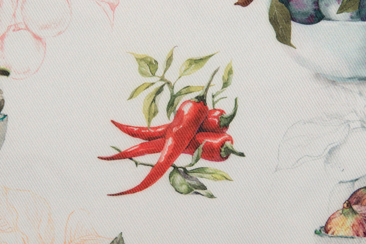 BOLSA PAN ESTAMPADO HIGOS PAJAROS 30x60 CM