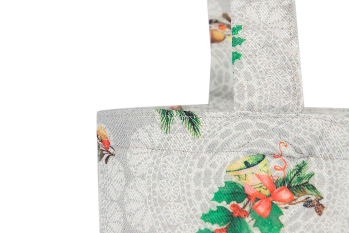Bolsa de compras coroas de Natal 41x45 cm