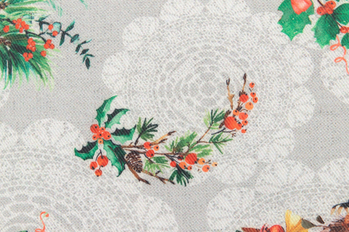 Bolsa de compras coroas de Natal 41x45 cm