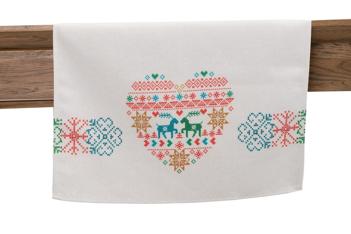 Route de table de Noël 50x180 cm