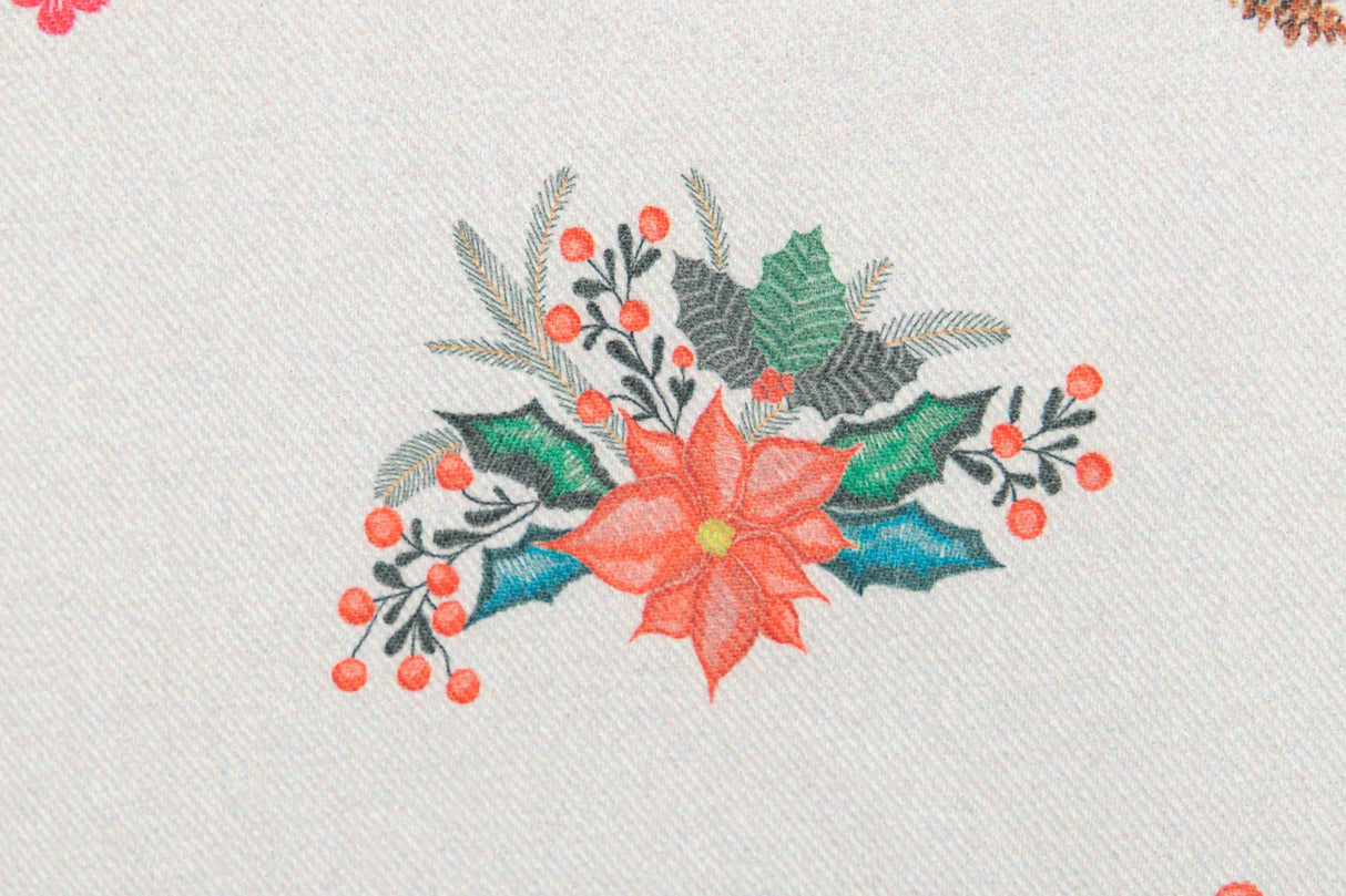 Bolsa de compras Bordado de Natal 41x45 cm