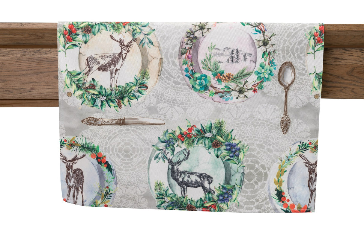 Weihnachtstischstraße 50x180 cm Gerichte