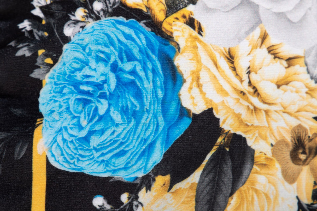 Klassische Flores Velvet 45x13x45 cm