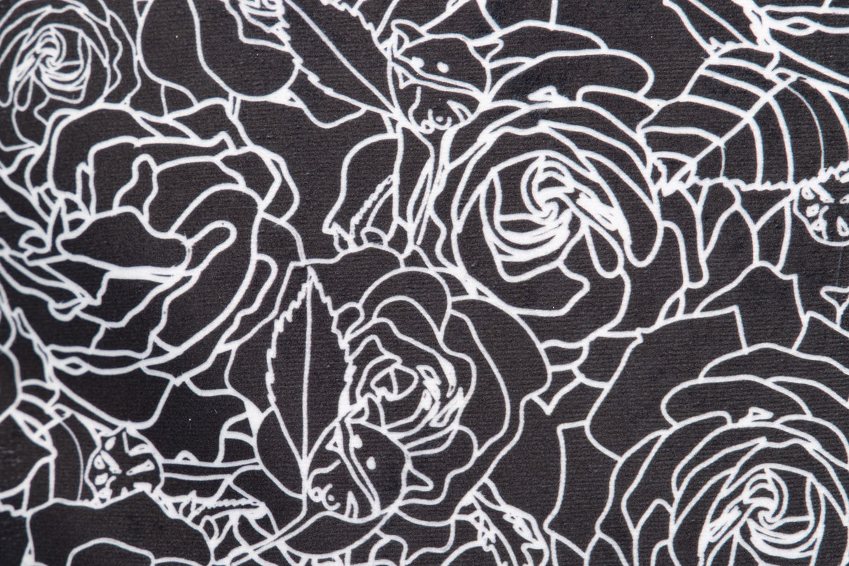 Klassische klassische Geometrie -Samt 45x13x45 cm