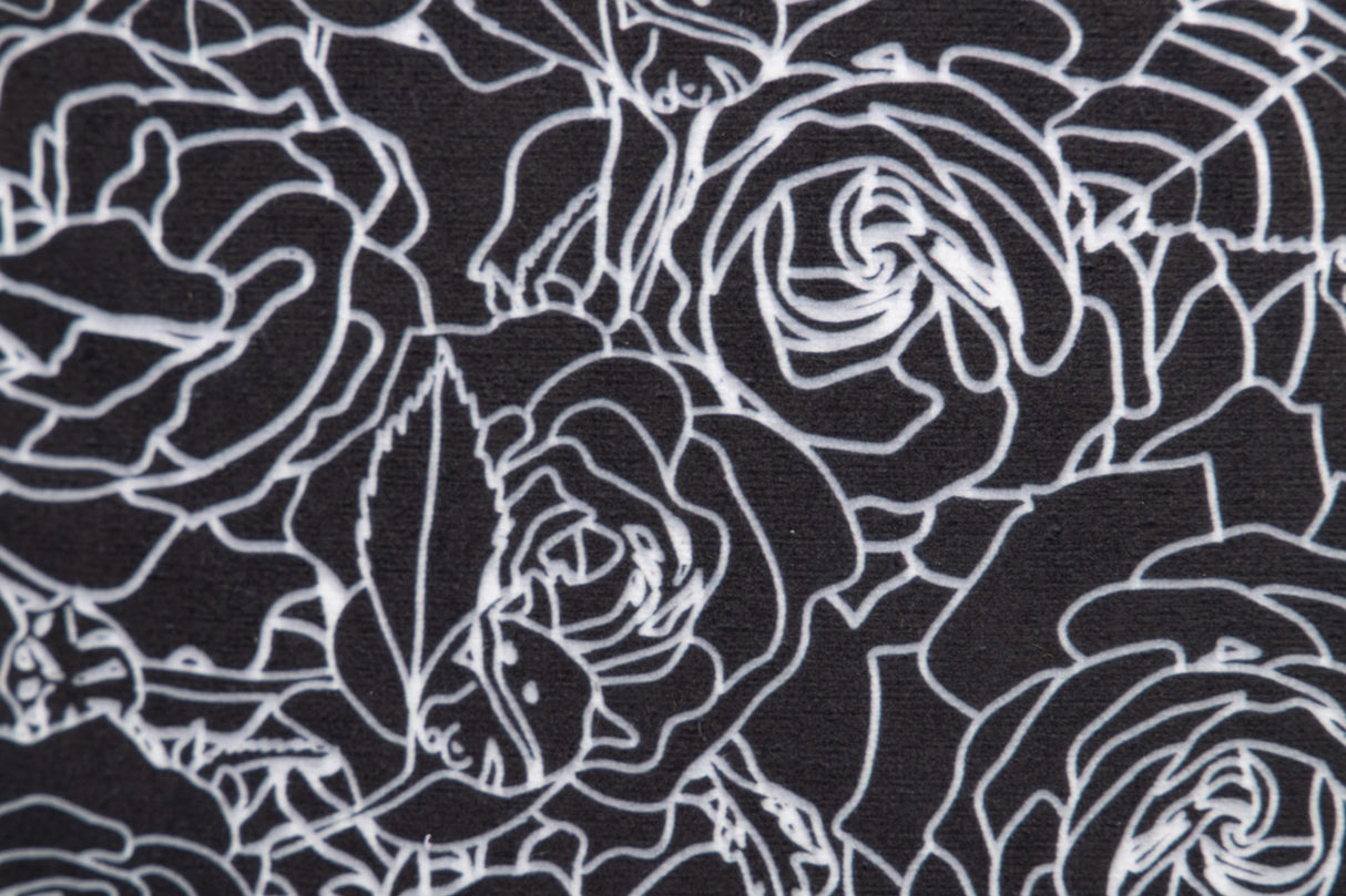 Klassische klassische Geometrie -Samt 60x13x45 cm