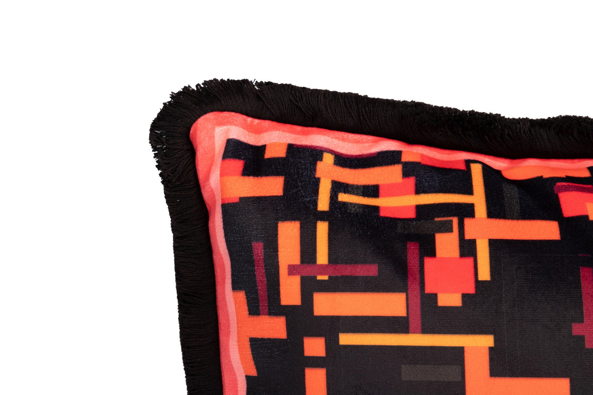 Klassische klassische Geometrie -Flores Velvet 60x13x45cm